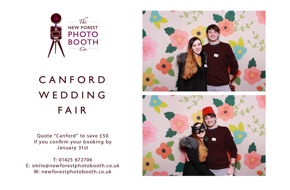 New Forest Photobooth Co at The Canford Wedding Exhibition