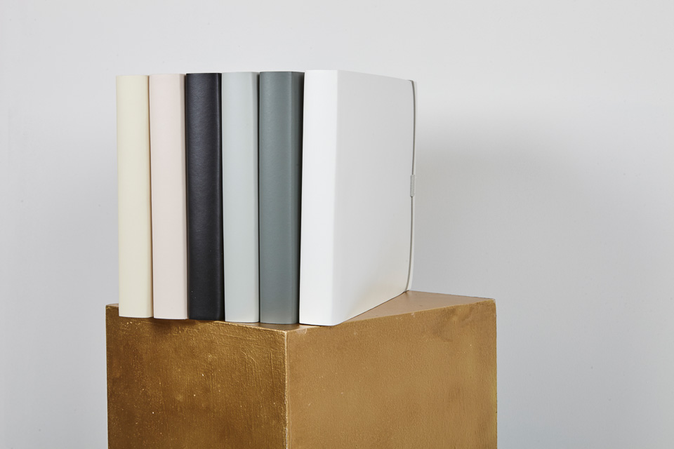 Beautiful recycled leather guest books